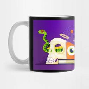 Skull and Snake Mug